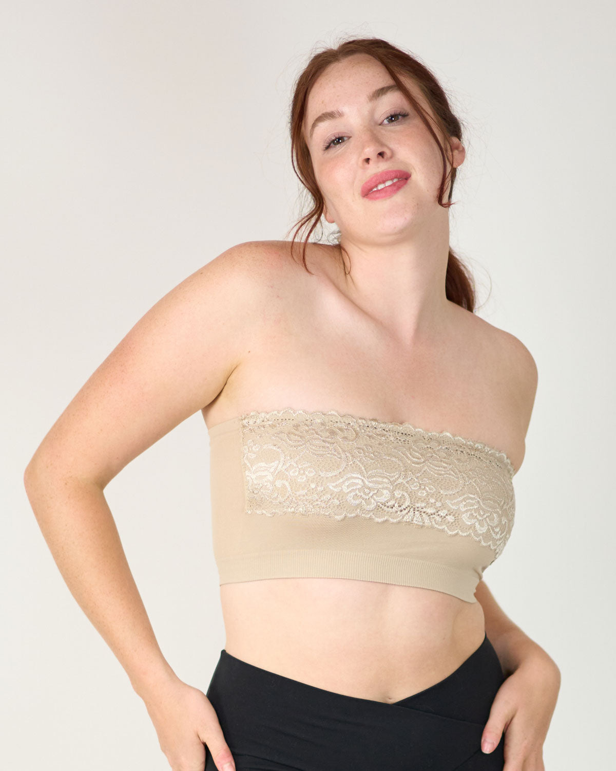 Plus size store bandeau bra