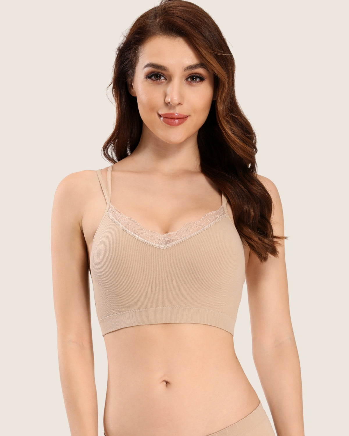 Lace Front Criss Cross Bra 9142 - Shop Coobie Criss Cross Lift Bra