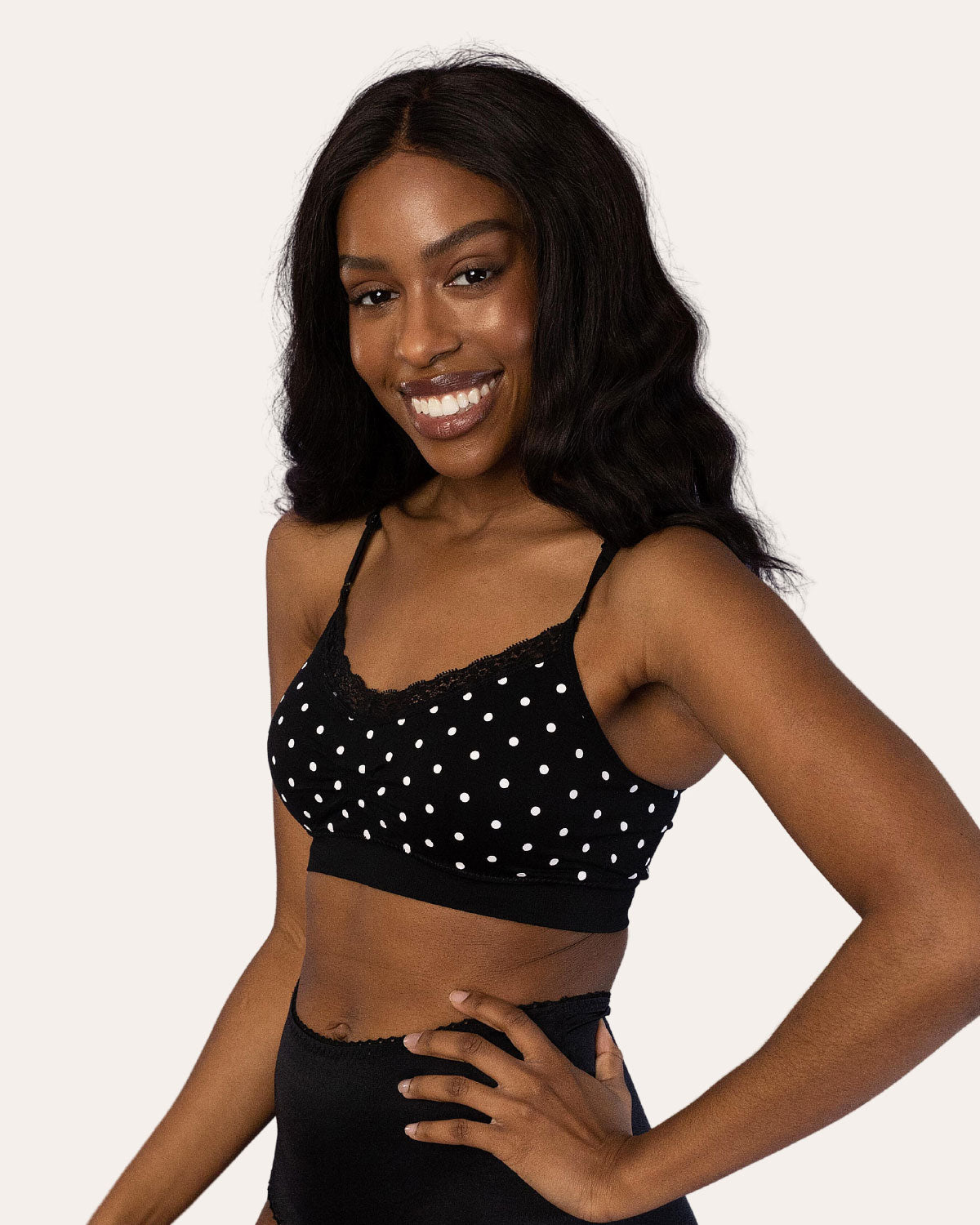 #color_Blk/Wht Polka Dot&One Size_size