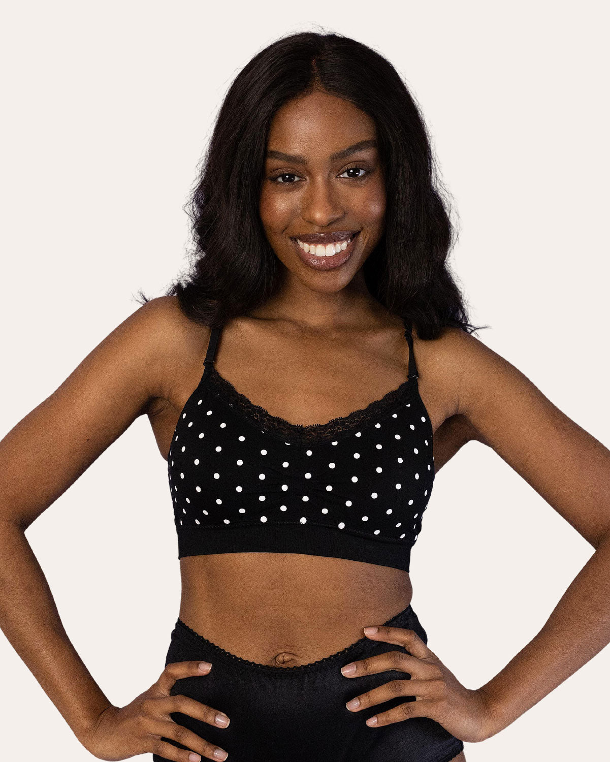 #color_Blk/Wht Polka Dot&One Size_size