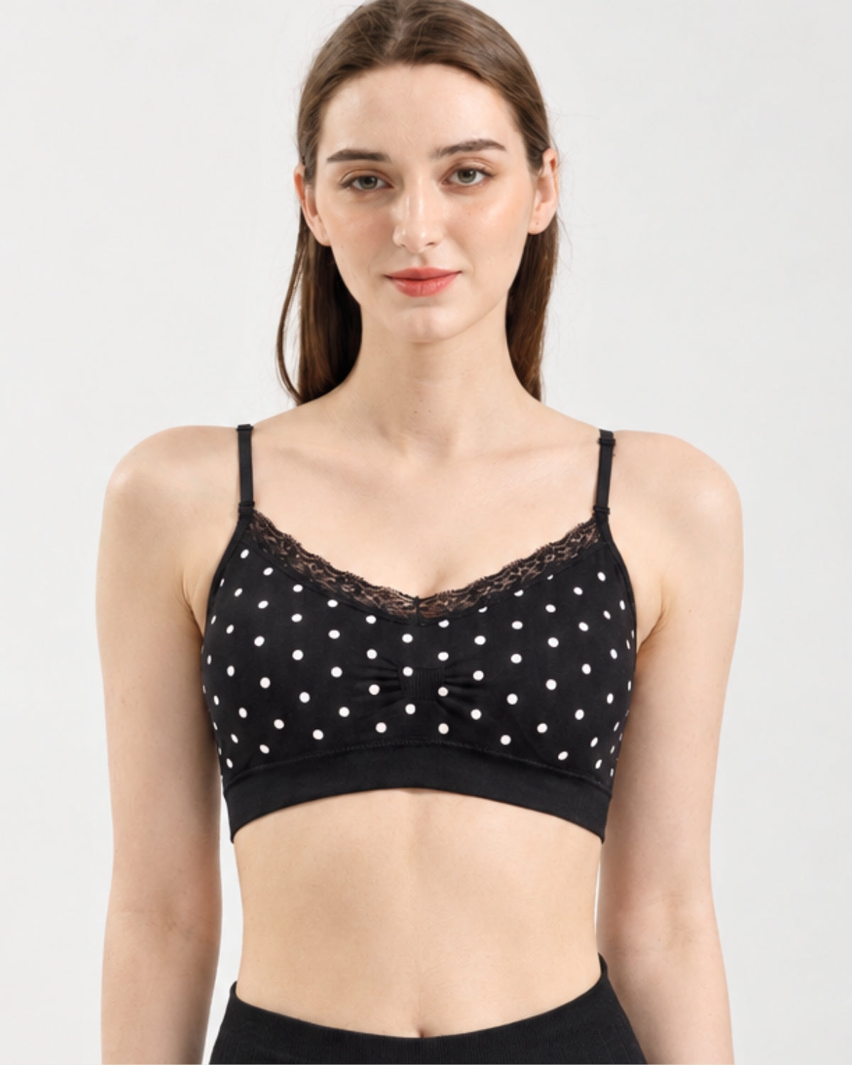 #color_Blk/Wht Polka Dot&One Size_size