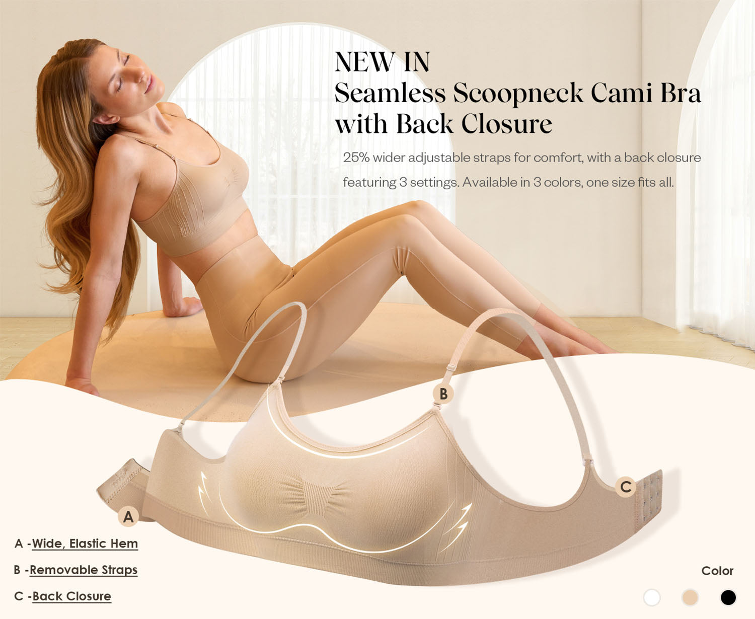 Coobie seamless bra scoop neck review hotsell