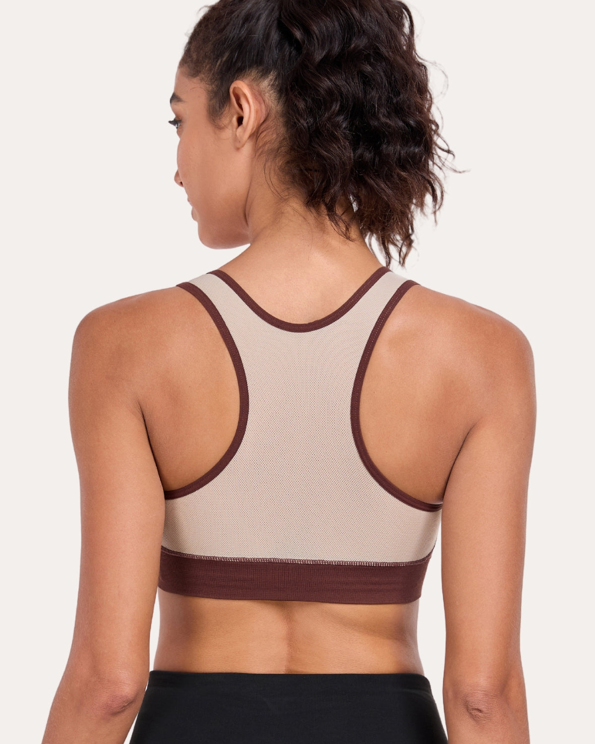 Coobie Breathable Mesh Racerback Sports Bra 9129