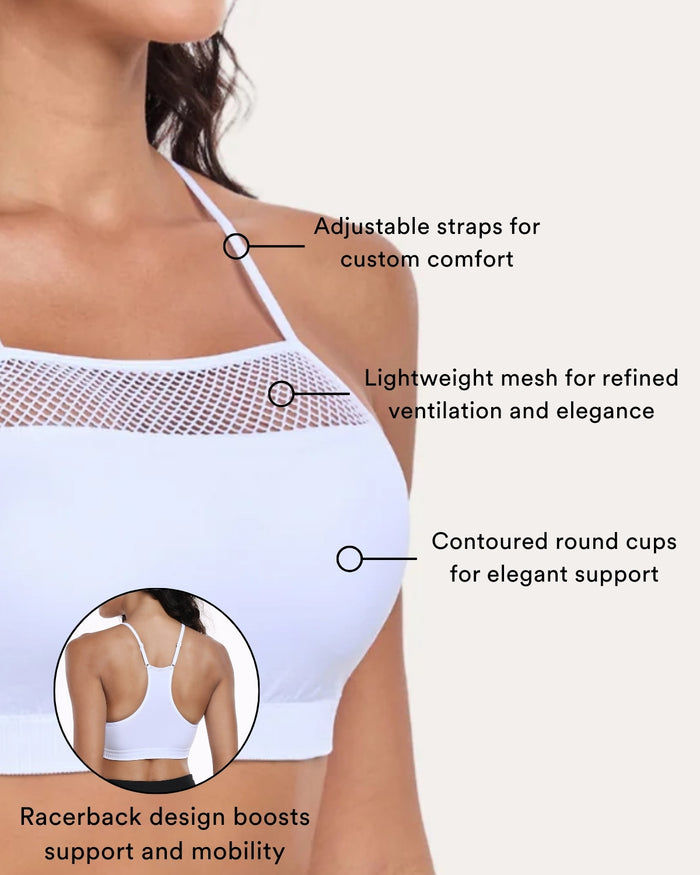 Coobie Breeze Mesh Racerback Bra 9170