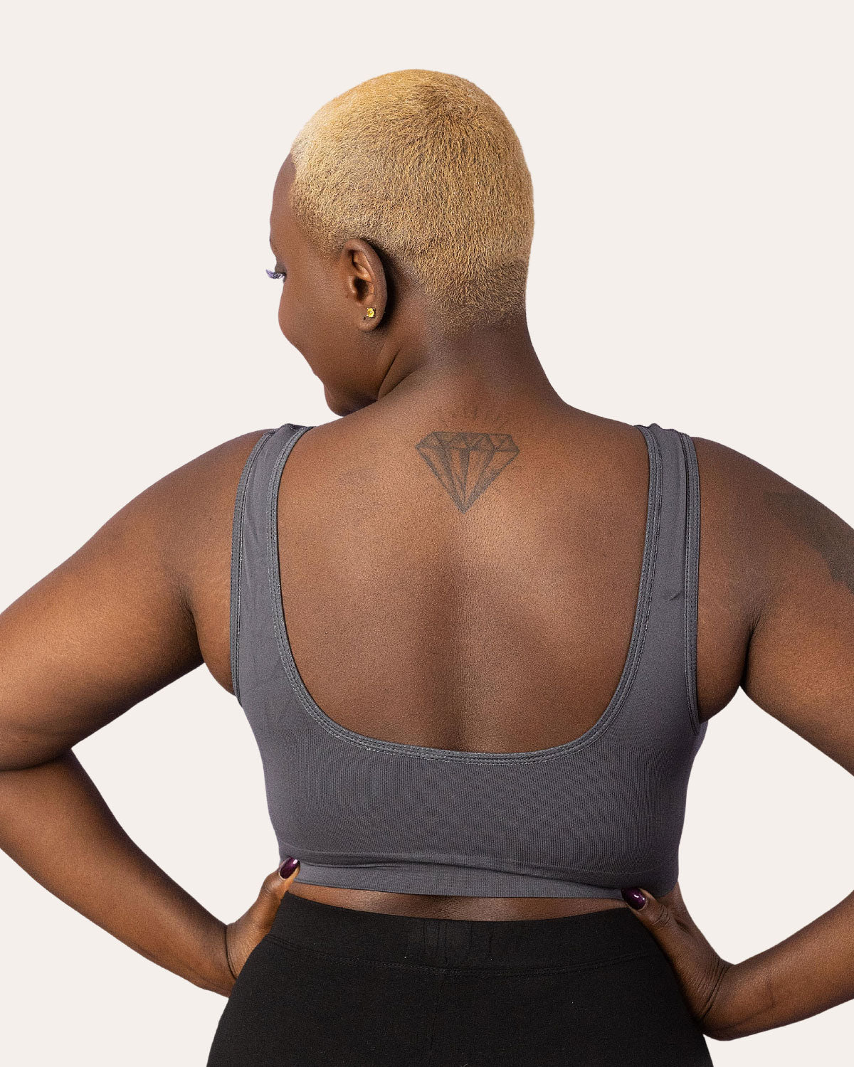 Coobie Women's Comfort Bra,Small,Charcoal : : Clothing