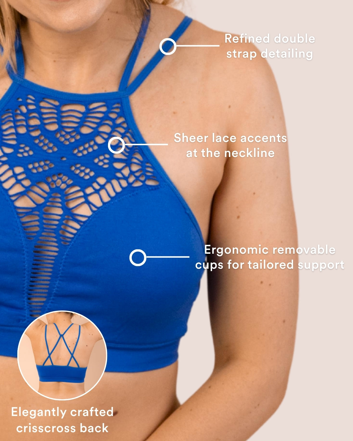 Criss Cross Plunge Bralette - Shop Coobie Seamless Bras